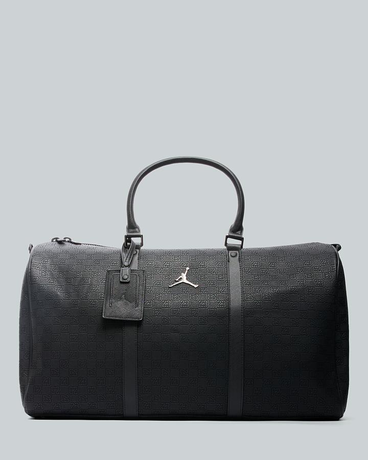 Jordan Jam Monogram Duffle Bag | Black | Footasylum