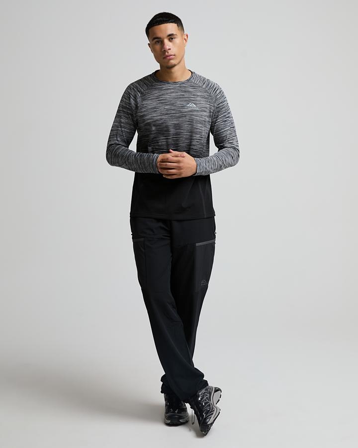 Trailberg Arc Seamless Long Sleeve T-Shirt - Black — photo 1
