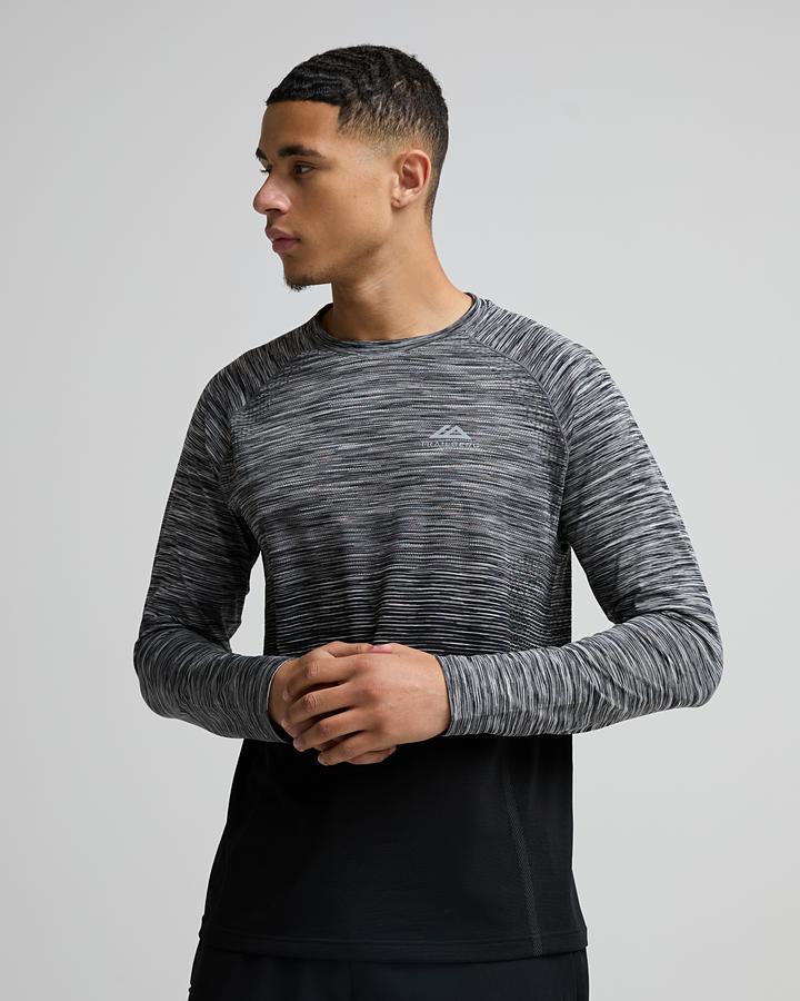 Trailberg Arc Seamless Long Sleeve T-Shirt - Black — photo 2