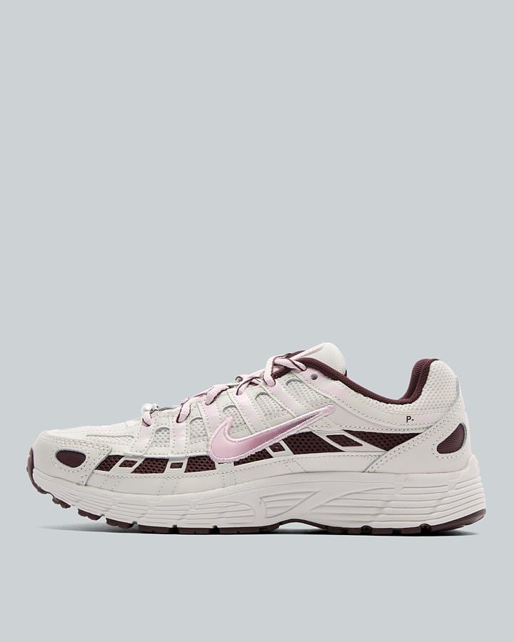 Nike Pink/Burgundy P6000 Lace Up Sneakers With Built-In Heel - 5.5 (38.5) - Image 3