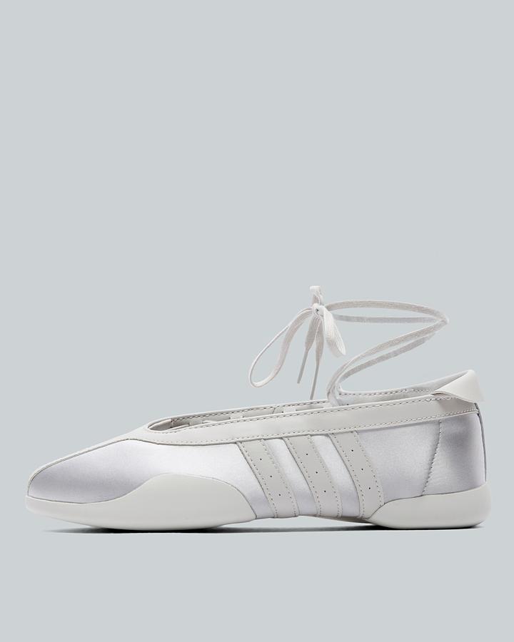 Adidas Originals Womens Taekwondo Mei Ballet Trainer White Size: 5.5 - Footasylum