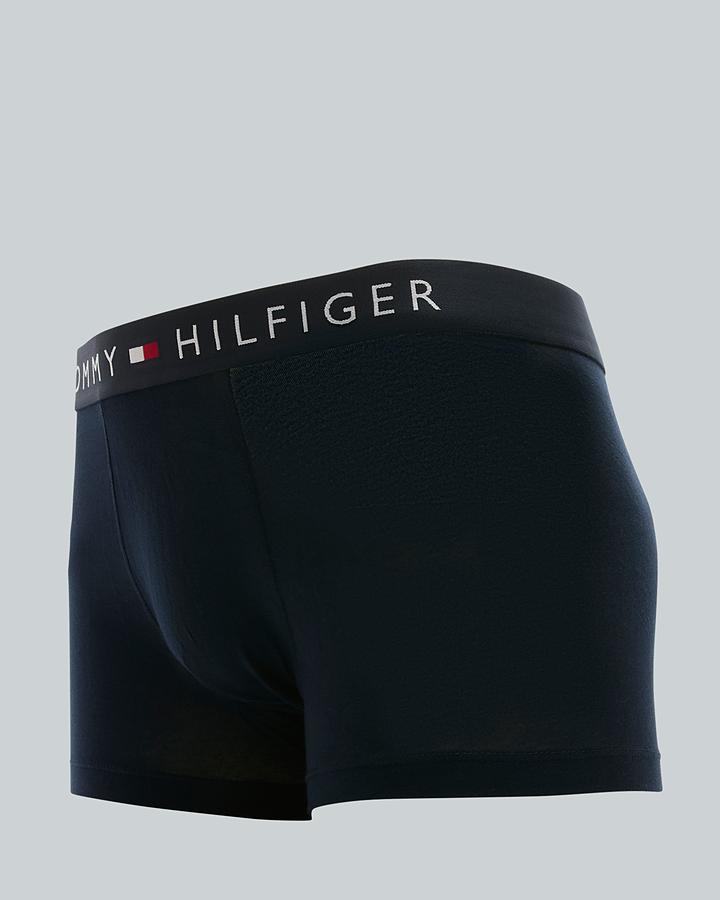Tommy Hilfiger 3-Pack Th Original Logo Stretch Cotton Trunks - Desert Sky/Desert Sky/Desert Sky - Desert Sky/Desert Sky/Desert Sky - M - Image 3