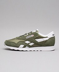 reebok classic nylon on feet