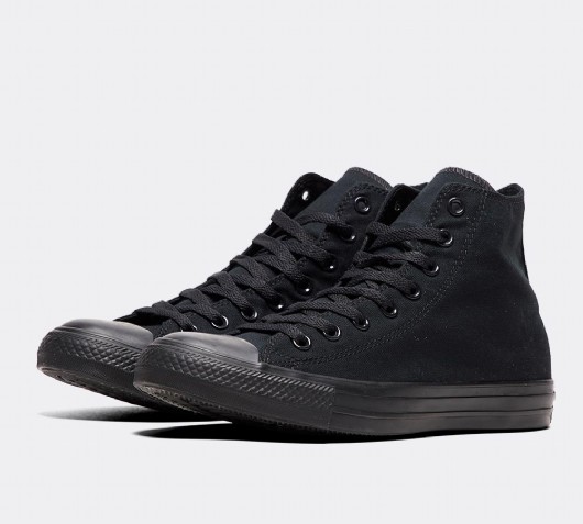 black high top converse footasylum