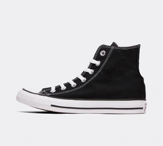 tiggeri Doktor i filosofi Ocean Converse Womens Chuck Taylor All Star Lift Hi Trainer | Black / White |  Footasylum