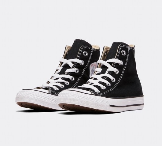 black high top converse footasylum