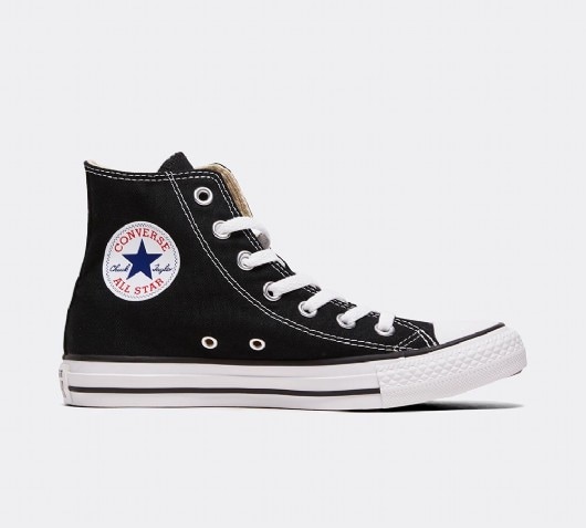 black converse size 4.5 uk