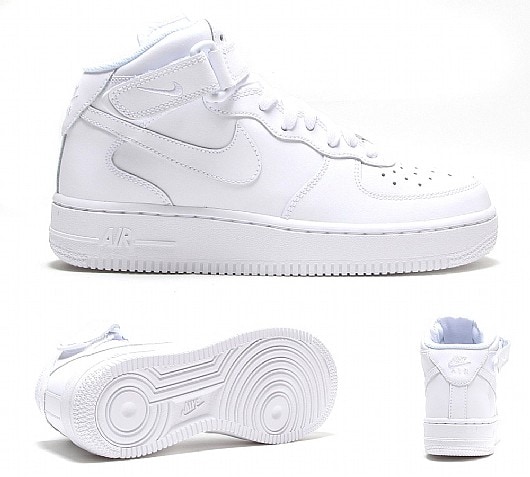 white air force boots