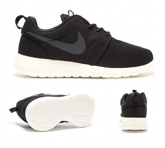 Nike Roshe Run Trainer | Black / Anthracite / Sail | Footasylum Nike Roshe Run Trainer | Black / Anthracite / Sail | Footasylum