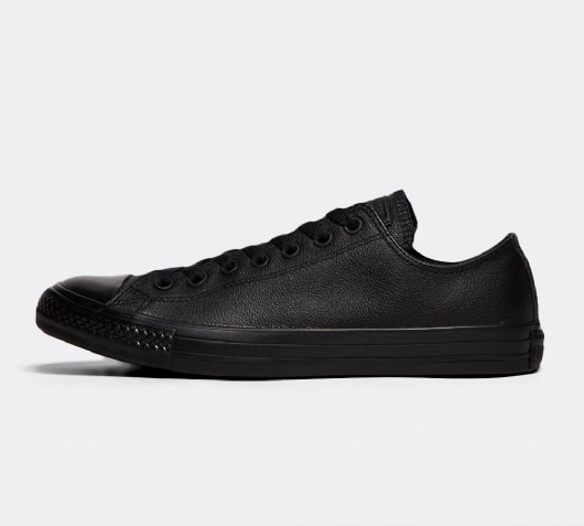 Converse Chuck Taylor All Star Ox Leather Mono Trainer | Footasylum