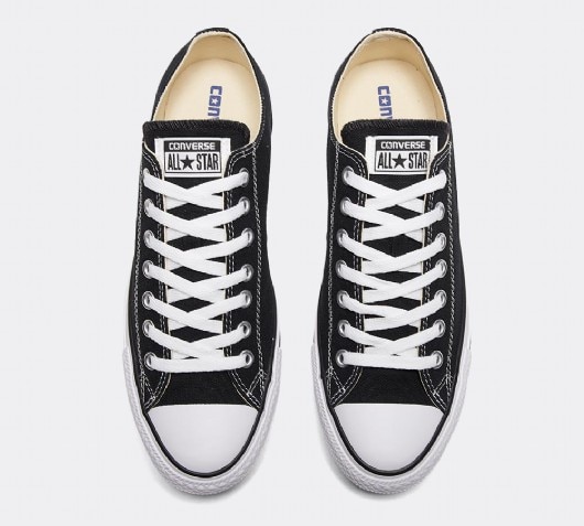 black high top converse footasylum