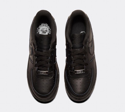 Nike air force black junior online