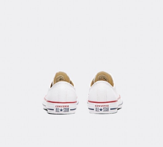converse chuck taylor all star womens ox leather trainers white