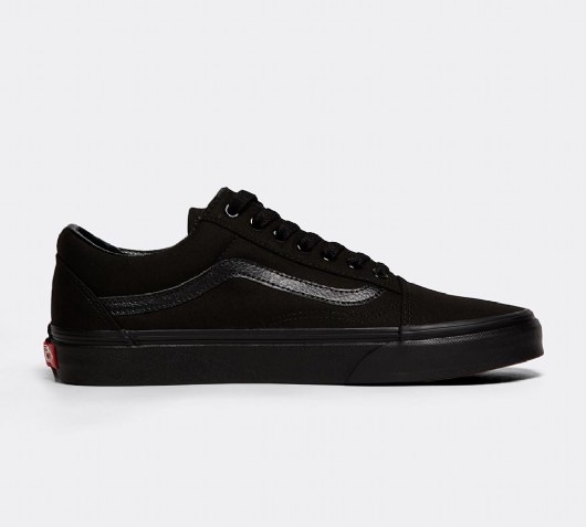 black vans footasylum