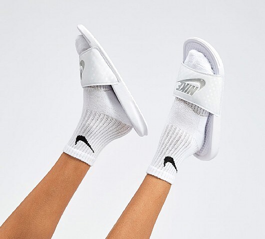 nike slides with zipper women's