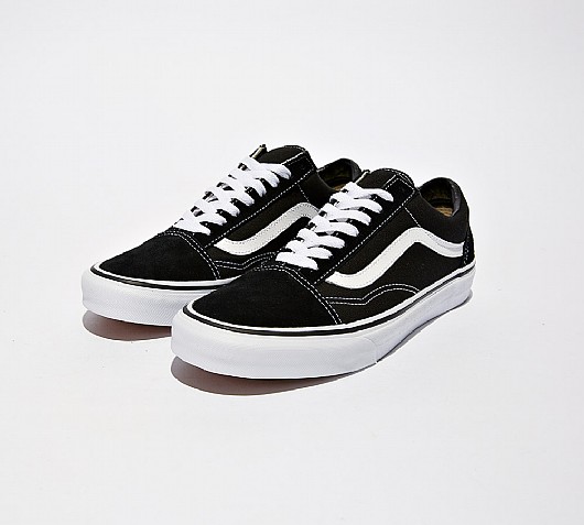 black and white vans footasylum