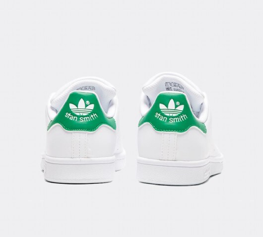 all white stan smith junior