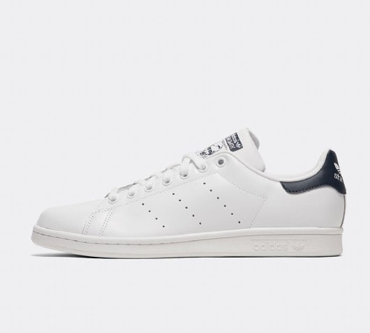 stan smith white and navy