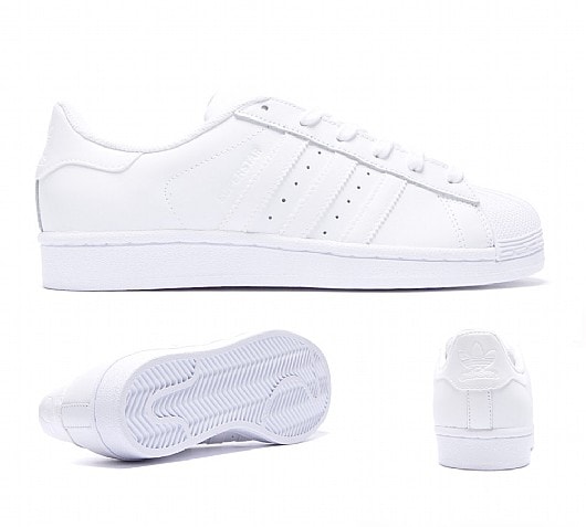 adidas Originals Womens Superstar Foundation Trainer | White | Footasylum