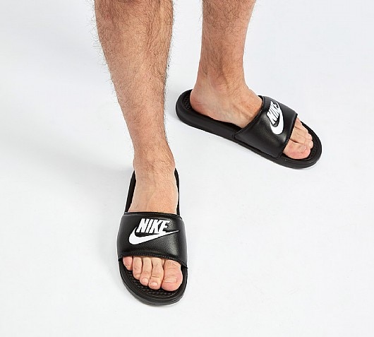 nike slides happy face
