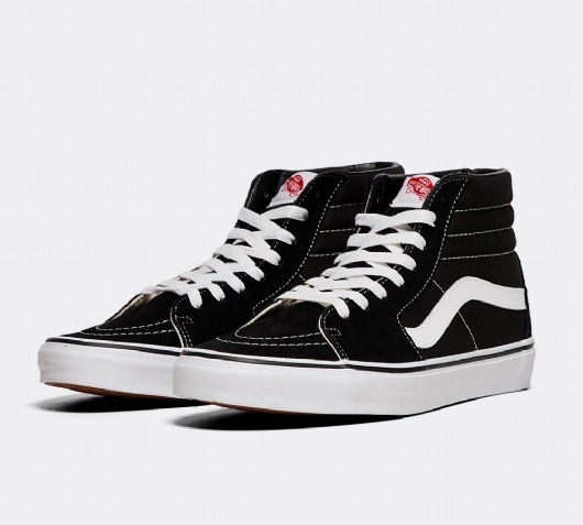 vans old skool black hi