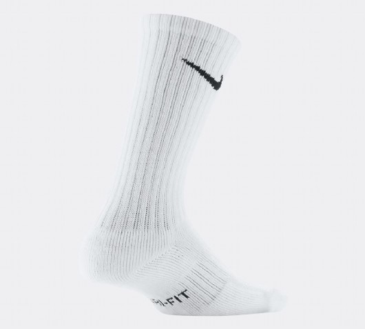 white nike socks junior