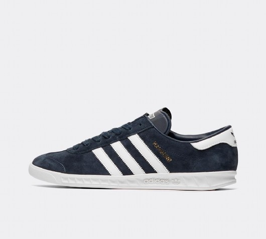 navy blue adidas hamburgs