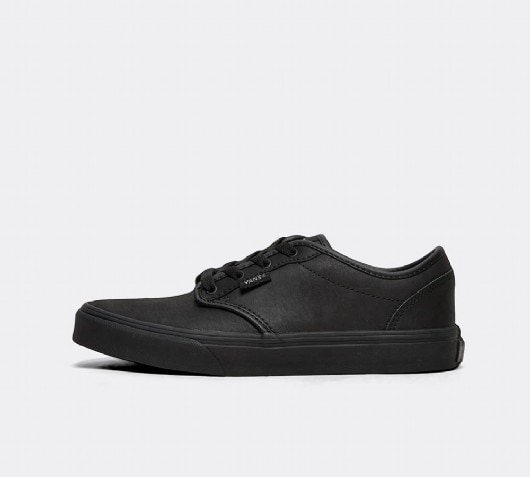 vans atwood leather black,Free Shipping 