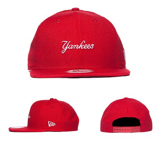 New Era MLB Wool Worded Snapback Cap