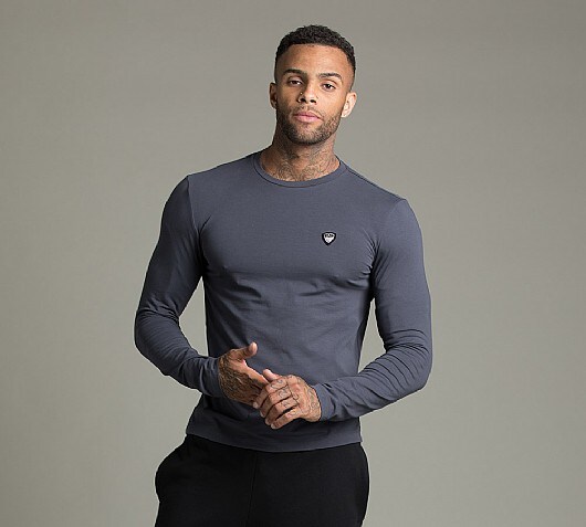 EA7 Train Core Shield Long Sleeve T-Shirt
