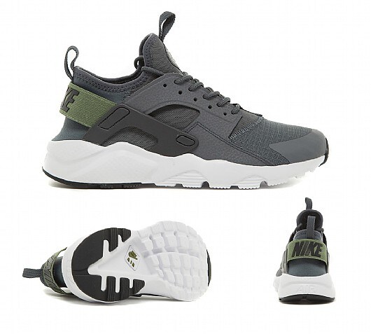 nike huarache grey junior