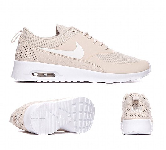 Nike Womens Air Max Thea Trainer | Oatmeal / Sail White | Footasylum