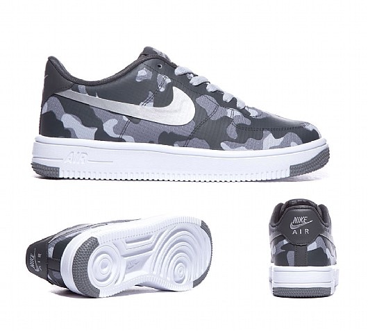 air force 1 anthracite junior