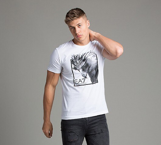 EA7 Eagle Graphic T-Shirt