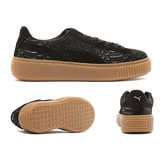 Puma Womens Platform Exotic Skin Trainer