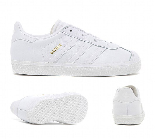 white adidas gazelle kids