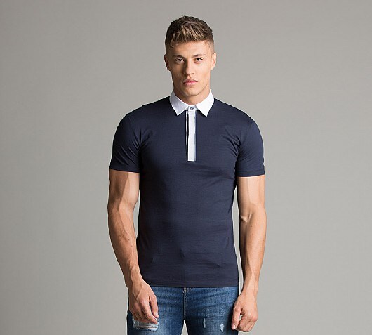 Antony Morato Contrast Polo Shirt