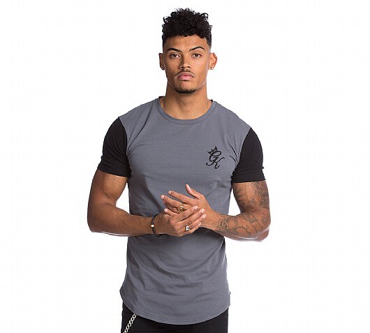 Gym King Contrast Sleeve T-Shirt
