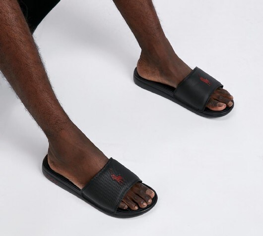 ladies ralph lauren sliders