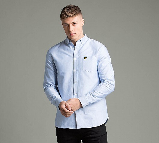Lyle & Scott Long Sleeved Oxford Shirt