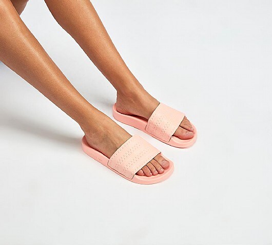 adidas Originals Womens Adilette Slide Pastel Sandal