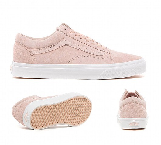 vans old skool suede rose