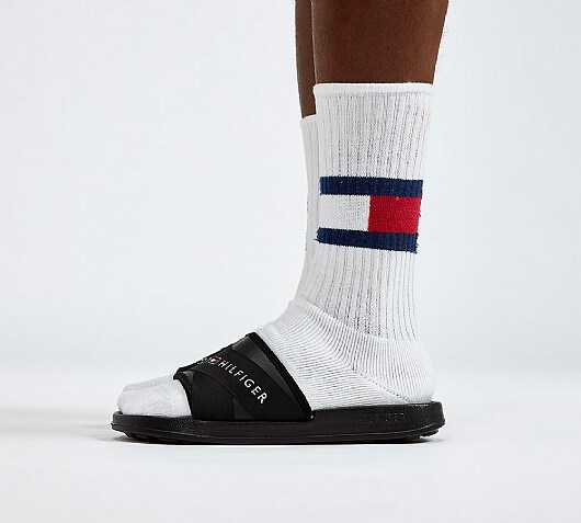 footasylum tommy hilfiger sliders