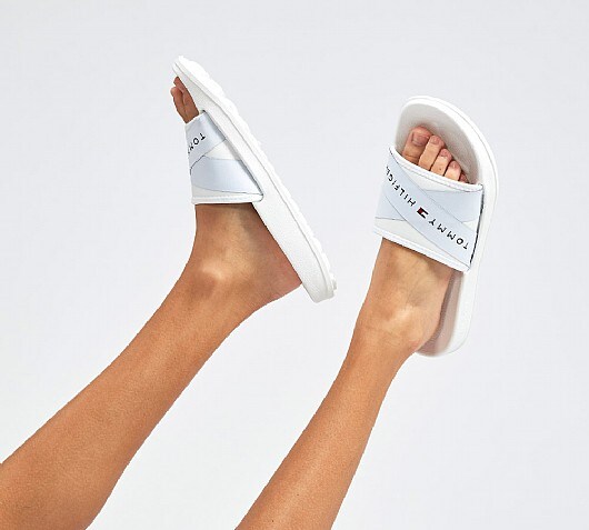 tommy hilfiger womens splash strap sandal