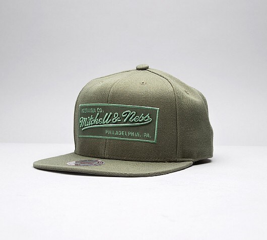 Mitchell & Ness Box Logo Snapback Cap