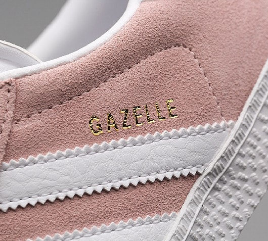 pink adidas gazelle infant