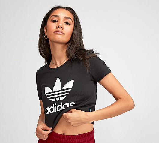 adidas Originals Womens Slim Crop T-Shirt