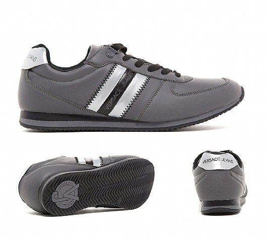 Versace Jeans Metallic Logo Runner Trainer