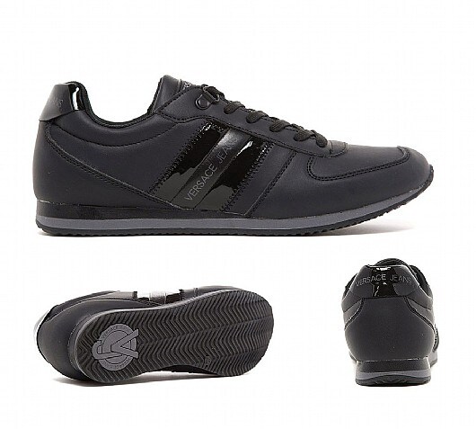Versace Jeans Metallic Logo Runner Trainer