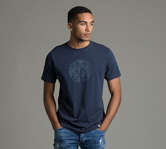 Pretty Green Thornley Paisley T-Shirt